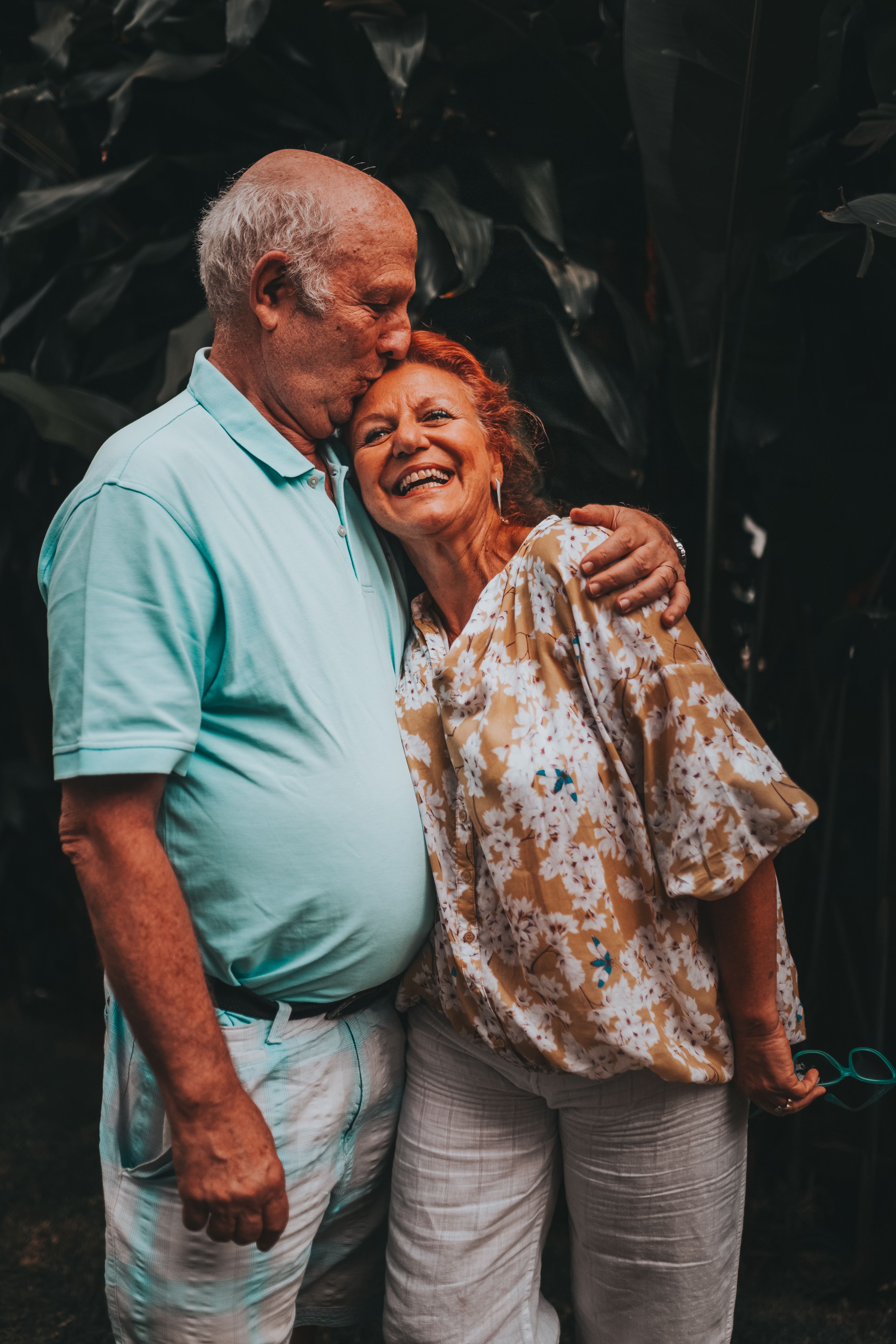 Happy senior couple